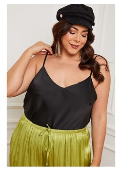 Plus Size Company Top &quot;Lev&quot; w kolorze czarnym ze sklepu Limango Polska w kategorii Bluzki damskie - zdjęcie 157595148