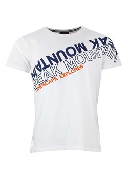 Peak Mountain Koszulka &quot;Cyclone&quot; w kolorze białym ze sklepu Limango Polska w kategorii T-shirty męskie - zdjęcie 157595175
