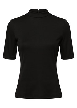 HUGO T-shirt damski Kobiety czarny jednolity ze sklepu vangraaf w kategorii Bluzki damskie - zdjęcie 157595856