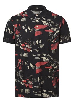 No Excess Męska koszulka polo Mężczyźni Bawełna antracytowy wzorzysty ze sklepu vangraaf w kategorii T-shirty męskie - zdjęcie 157595858
