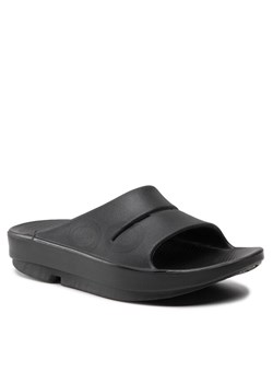 Klapki OOfos Ooahh Sport Intl Last Matte Black ze sklepu eobuwie.pl w kategorii Klapki damskie - zdjęcie 157596035