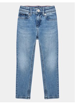 Tommy Hilfiger Jeansy Scanton KB0KB08267 D Granatowy Slim Fit ze sklepu MODIVO w kategorii Spodnie chłopięce - zdjęcie 157596329