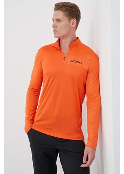 adidas TERREX bluza sportowa Multi kolor pomarańczowy z nadrukiem ze sklepu ANSWEAR.com w kategorii Bluzy męskie - zdjęcie 157615998