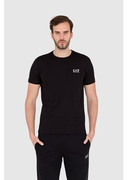 EA7 - T-shirt czarny ze sklepu outfit.pl w kategorii T-shirty męskie - zdjęcie 157617326