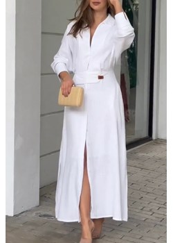 Sukienka ALOMENTA WHITE ze sklepu Ivet Shop w kategorii Sukienki - zdjęcie 157618017