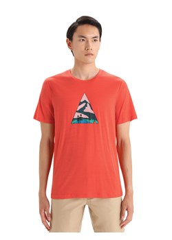 Koszulka Męska Icebreaker Tech Lite II SS Tee Camping Grounds T-Shirt ze sklepu a4a.pl w kategorii T-shirty męskie - zdjęcie 157618368
