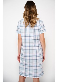 Ciążowa koszula nocna damska na krótki rękaw Emilly, Kolor niebiesko-różowy, Rozmiar S, Italian Fashion ze sklepu Primodo w kategorii Bielizna ciążowa - zdjęcie 157619956