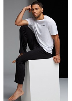 Karl Lagerfeld spodnie piżamowe Logo 215M2182 ECO, Kolor czarny, Rozmiar S, Karl Lagerfeld ze sklepu Primodo w kategorii Piżamy męskie - zdjęcie 157620046
