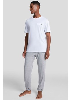 Karl Lagerfeld piżama unisex 220M2181, Kolor szaro-biały, Rozmiar S, Karl Lagerfeld ze sklepu Primodo w kategorii Piżamy męskie - zdjęcie 157620057