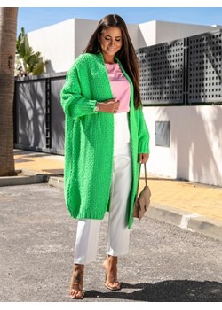 Sweter Maylory Zielony ze sklepu Lisa Mayo w kategorii Swetry damskie - zdjęcie 157625806