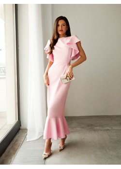 Sukienka Carmella Różowa ze sklepu Lisa Mayo w kategorii Sukienki - zdjęcie 157625808