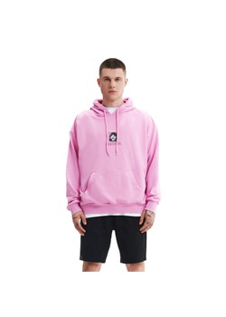 Cropp - Różowa bluza z kapturem - różowy ze sklepu Cropp w kategorii Bluzy męskie - zdjęcie 157631436