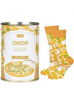 Skarpetki Damskie | Męskie SOXO GOOD STUFF onion soup w puszce ze sklepu Sklep SOXO w kategorii Skarpetki damskie - zdjęcie 157633547