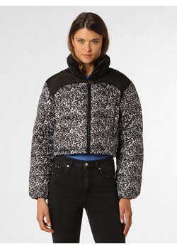 Calvin Klein Jeans Damska kurtka pikowana Kobiety Sztuczne włókno czarny wzorzysty ze sklepu vangraaf w kategorii Kurtki damskie - zdjęcie 157635226