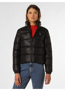 Calvin Klein Jeans Damska kurtka pikowana Kobiety Sztuczne włókno czarny jednolity ze sklepu vangraaf w kategorii Kurtki damskie - zdjęcie 157635227