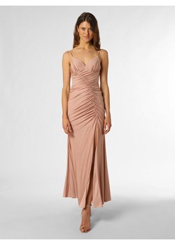 Unique Damska sukienka wieczorowa Kobiety Sztuczne włókno cielisty jednolity ze sklepu vangraaf w kategorii Sukienki - zdjęcie 157635256