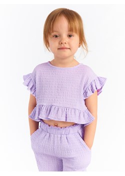 GATE Krótki top z falbanami 3Y ze sklepu gateshop w kategorii Bluzki dziewczęce - zdjęcie 157635965