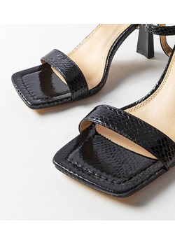 Czarne sandały na szpilce Amalia ze sklepu gemre w kategorii Sandały damskie - zdjęcie 157643238