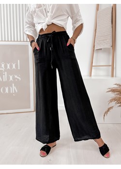 spodnie enjoy czarne one size ze sklepu UBRA w kategorii Spodnie damskie - zdjęcie 158035999