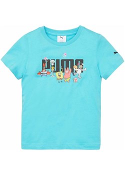 Koszulka juniorska Logo Puma x Spongebob ze sklepu SPORT-SHOP.pl w kategorii Bluzki dziewczęce - zdjęcie 158039046