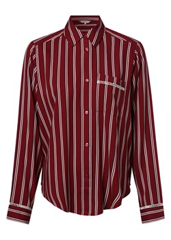 Tommy Hilfiger Damska koszula od piżamy Kobiety wiskoza bordowy w paski ze sklepu vangraaf w kategorii Piżamy damskie - zdjęcie 158049589