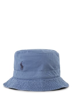 Polo Ralph Lauren Męski bucket hat Mężczyźni Bawełna niebieski jednolity ze sklepu vangraaf w kategorii Kapelusze męskie - zdjęcie 158049658