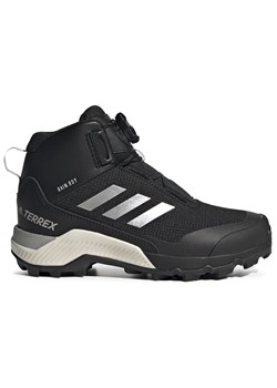 Buty adidas Terrex Winter Mid Boa Hiking FU7272 - czarne ze sklepu streetstyle24.pl w kategorii Buty trekkingowe dziecięce - zdjęcie 158057505