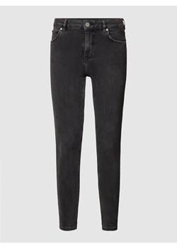 Jeansy z wysokim stanem o kroju skinny fit z dodatkiem streczu ze sklepu Peek&Cloppenburg  w kategorii Jeansy damskie - zdjęcie 158154507