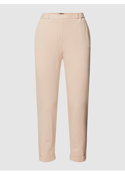 Spodnie materiałowe z elastycznym pasem ze sklepu Peek&Cloppenburg  w kategorii Spodnie damskie - zdjęcie 158164397