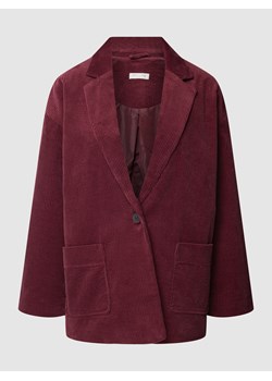 Żakiet z efektem prążkowania ze sklepu Peek&Cloppenburg  w kategorii Marynarki damskie - zdjęcie 158239556