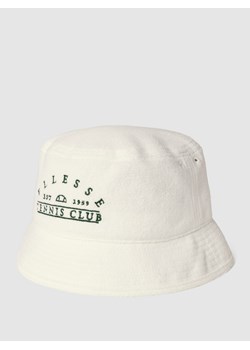 Czapka typu bucket hat z froty z wyhaftowanym logo ze sklepu Peek&Cloppenburg  w kategorii Kapelusze damskie - zdjęcie 158253157