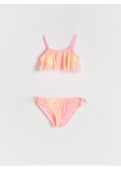 Reserved - Dwuczęściowy strój kąpielowy - Różowy ze sklepu Reserved w kategorii Stroje kąpielowe - zdjęcie 158450805
