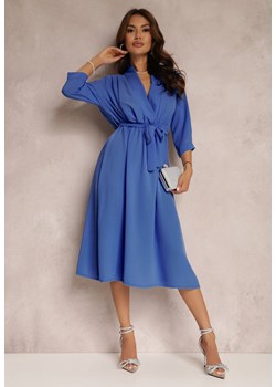 Niebieska Sukienka Canopis ze sklepu Renee odzież w kategorii Sukienki - zdjęcie 158451268