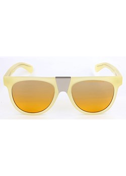 Calvin Klein Damskie okulary przeciwsłoneczne w kolorze żółtym ze sklepu Limango Polska w kategorii Okulary przeciwsłoneczne damskie - zdjęcie 158459997