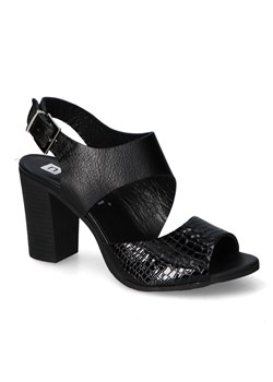 Sandały Nessi 19529 Czarny+Czarny MH ze sklepu Arturo-obuwie w kategorii Sandały damskie - zdjęcie 158475478