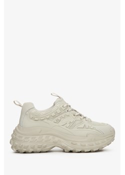 ES 8: Jasnozielone sportowe sneakersy damskie na platformie ze sklepu Estro w kategorii Buty sportowe damskie - zdjęcie 158477737