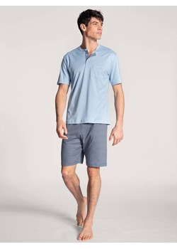 Piżama męska Calida Relax Choice 41967 błękitna ze sklepu piubiu_pl w kategorii Piżamy męskie - zdjęcie 158480568