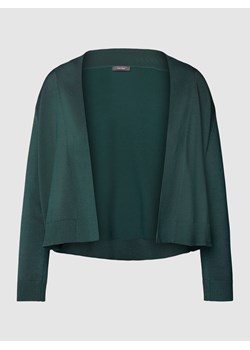 Kurtka z dzianiny z mieszanki wiskozy z efektem prążkowania ze sklepu Peek&Cloppenburg  w kategorii Swetry damskie - zdjęcie 158534249