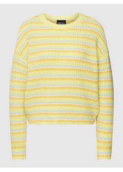 Sweter z dzianiny ze wzorem w paski model ‘BINA’ ze sklepu Peek&Cloppenburg  w kategorii Swetry damskie - zdjęcie 158552255