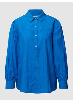 Bluzka koszulowa z ozdobną listwą model ‘PRASIL SHIRT’ ze sklepu Peek&Cloppenburg  w kategorii Koszule damskie - zdjęcie 158555187