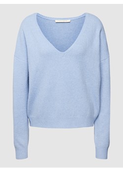 Sweter z dzianiny z efektem melanżu ze sklepu Peek&Cloppenburg  w kategorii Swetry damskie - zdjęcie 158557796