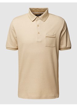 Koszulka polo z paskami w kontrastowym kolorze ze sklepu Peek&Cloppenburg  w kategorii T-shirty męskie - zdjęcie 158574337