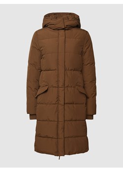 Płaszcz pikowany z kapturem ze sklepu Peek&Cloppenburg  w kategorii Płaszcze damskie - zdjęcie 158581638
