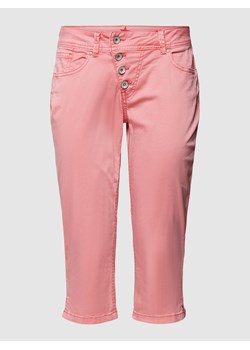 Spodnie capri z listwą guzikową model ‘Malibu’ ze sklepu Peek&Cloppenburg  w kategorii Spodnie damskie - zdjęcie 158584957