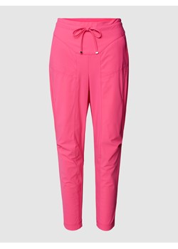 Spodnie sportowe z tunelem model ‘GIRA’ ze sklepu Peek&Cloppenburg  w kategorii Spodnie damskie - zdjęcie 158586207