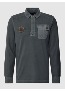 Koszulka polo z długim rękawem ze sklepu Peek&Cloppenburg  w kategorii T-shirty męskie - zdjęcie 158597069