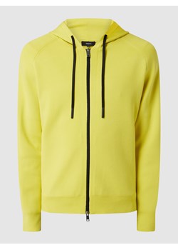 Kurtka z dzianiny z kapturem model ‘Jago Zu’ ze sklepu Peek&Cloppenburg  w kategorii Swetry męskie - zdjęcie 158600555
