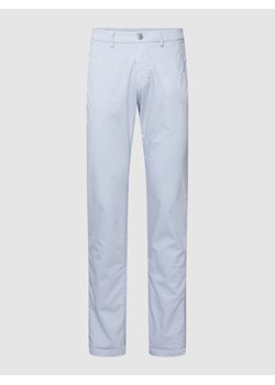 Spodnie materiałowe z lamowanymi kieszeniami model ‘Torino’ ze sklepu Peek&Cloppenburg  w kategorii Spodnie męskie - zdjęcie 158605427
