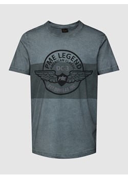 T-shirt z nadrukiem z logo ze sklepu Peek&Cloppenburg  w kategorii T-shirty męskie - zdjęcie 158608166