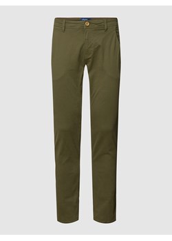 Spodnie materiałowe z wpuszczanymi kieszeniami w stylu francuskim model ‘NATAN’ ze sklepu Peek&Cloppenburg  w kategorii Spodnie męskie - zdjęcie 158608589